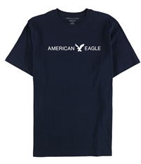 American Eagle Mens Super Soft Logo Graphic T-Shirt