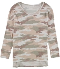 American Eagle Womens Camo Pullover Blouse, TW2