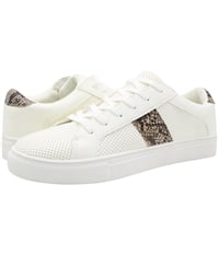 American Eagle Womens Perforated Solid With Snake Print Sneakers