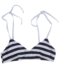 American Eagle Womens Stripe Bikini Swim Top, TW1