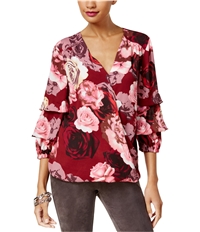 I-N-C Womens Tiered Sleeve Knit Blouse, TW1