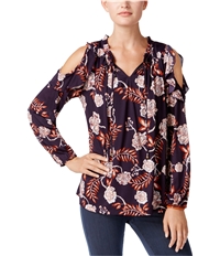 Style & Co. Womens Floral Knit Blouse, TW1