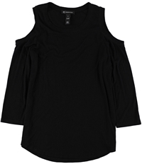 I-N-C Womens Ribbed Basic T-Shirt, TW8
