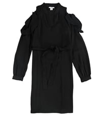 Bar Iii Womens Cold-Shoulder A-Line Dress, TW8