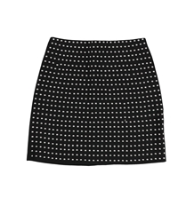 Bar Iii Womens Studed Mini Skirt