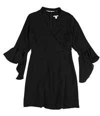 Bar Iii Womens Bell Sleeve A-Line Dress, TW2