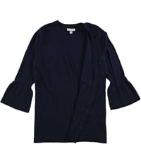 Charter Club Womens Bell-Sleeve Cardigan Sweater