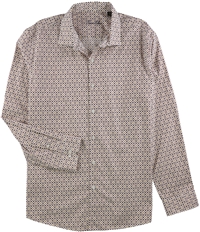 Tasso Elba Mens Printed Button Up Shirt, TW10