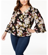 I-N-C Womens Floral Pullover Blouse, TW8