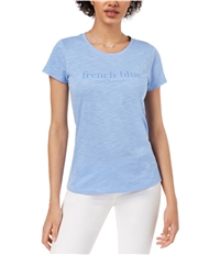 Maison Jules Womens French Blue Graphic T-Shirt