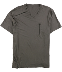 I-N-C Mens Zipper Basic T-Shirt, TW1