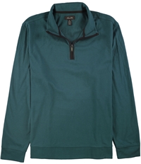 Tasso Elba Mens Piped 1/4 Zip Pullover Sweater