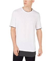 I-N-C Mens Colorblocked Basic T-Shirt, TW6