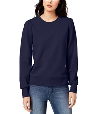 Maison Jules Womens Blouson-Sleeve Sweatshirt