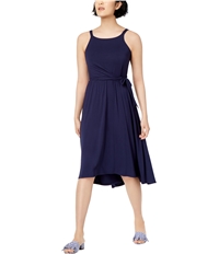 Maison Jules Womens High-Low Fit & Flare Dress, TW1