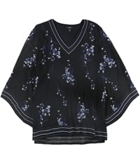 Alfani Womens Embroidered Pullover Blouse, TW8