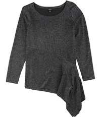 Alfani Womens Asymmetrical Pullover Sweater