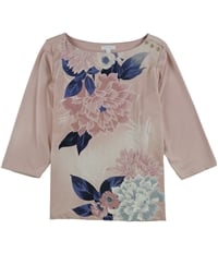 Charter Club Womens Floral Pullover Blouse, TW3