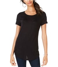 I-N-C Womens Embroidered Embellished T-Shirt, TW1