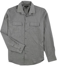 Alfani Mens Utility Button Up Shirt, TW2
