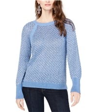 I-N-C Womens Metallic Pullover Sweater, TW7
