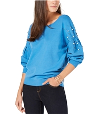 I-N-C Womens Embellished Pullover Sweater, TW6