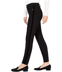 Maison Jules Womens Side-Stripe Skinny Fit Jeans, TW2
