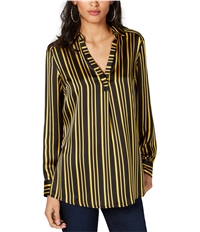 I-N-C Womens Split Neck Pullover Blouse, TW2