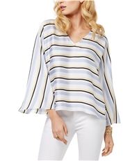 I-N-C Womens Bell Sleeve Pullover Blouse, TW3