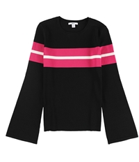 Bar Iii Womens Striped Pullover Sweater