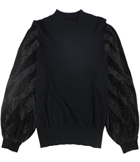 Alfani Womens Bubble-Sleeve Pullover Sweater