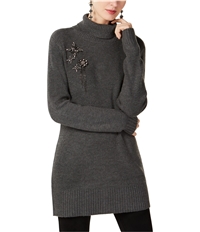 I-N-C Womens Brooch Pullover Sweater, TW2