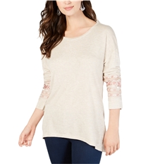 Style & Co. Womens Embroidered Pullover Blouse, TW3