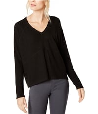 I-N-C Womens Ribbed Sleeve Knit Blouse