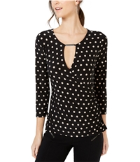 I-N-C Womens Hardware Pullover Blouse