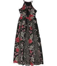 I-N-C Womens Floral Maxi Dress, TW5
