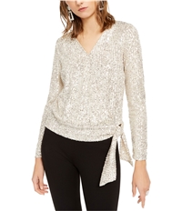 I-N-C Womens Sequined Pullover Blouse, TW2