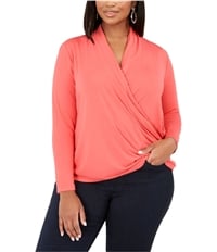 I-N-C Womens Solid Pullover Blouse, TW8