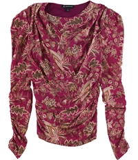 I-N-C Womens Floral Pullover Blouse, TW6