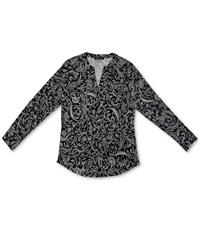 I-N-C Womens Floral Pullover Blouse, TW11