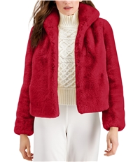 I-N-C Womens Faux Fur Coat, TW2
