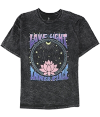Junk Food Mens Love Light Inner Peace Graphic T-Shirt