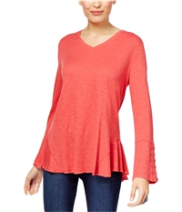 Style & Co. Womens Crochet-Trim Pullover Blouse, TW3