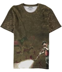 Elevenparis Mens Cave Cleaner Graphic T-Shirt