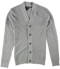 Alfani Mens Ribbed Cardigan Sweater
