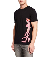 Elevenparis Mens Pink Panther Graphic T-Shirt, TW1