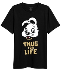 Elevenparis Mens Thug For Life Graphic T-Shirt, TW2