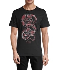 Elevenparis Mens Twisted Snake Graphic T-Shirt, TW1