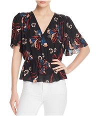 Joie Womens Bisma Peplum Blouse