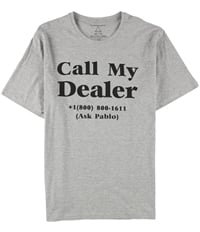 Elevenparis Mens Call My Dealer Graphic T-Shirt, TW3